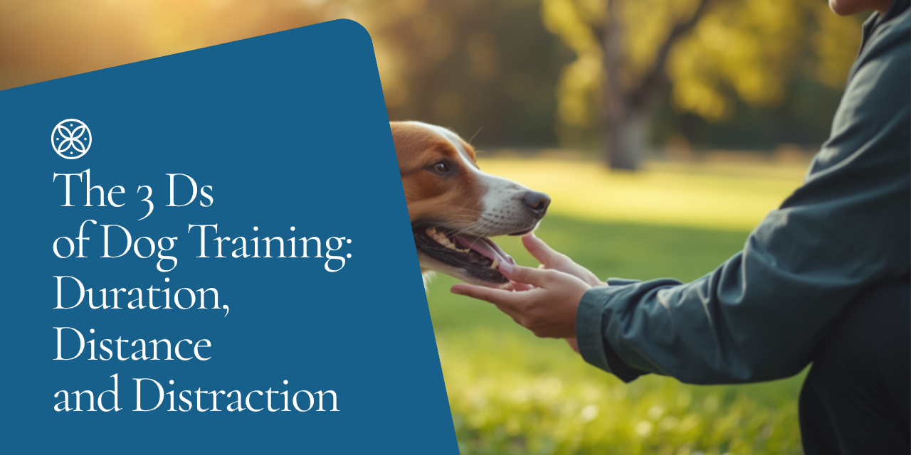 Walkys Dog Training Academy blog: The 3 Ds of Dog Training: Duration, Distance and Distraction