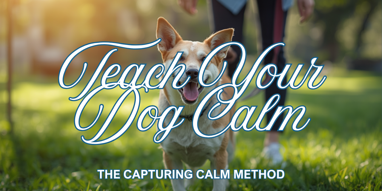 Walkys Dog Training Academy blog: How to Teach Your Dog to Be Calm: The Capturing Calm Method