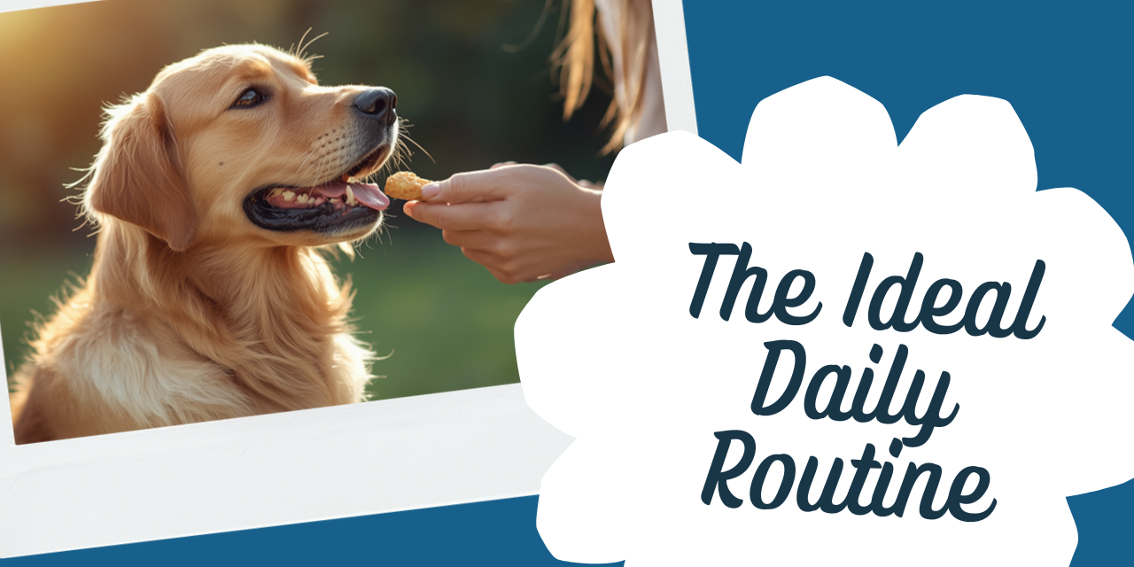 Walkys Dog Training Academy blog: The Ideal Daily Routine for a Calm, Balanced Dog