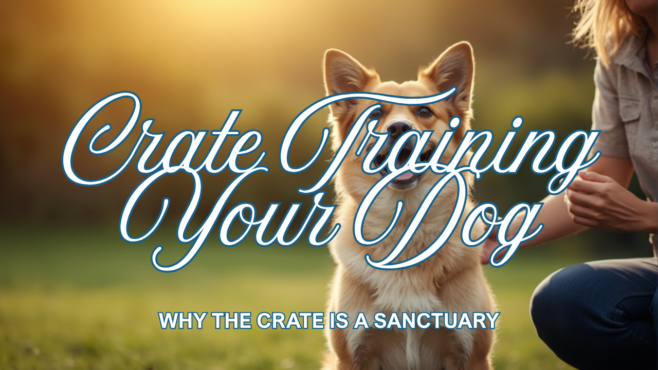 Walkys Dog Training Academy blog: Crate Training Your Dog: Why the Crate Is a Sanctuary, Not a Cage