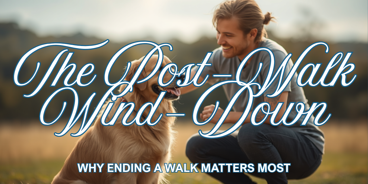 Walkys Dog Training Academy blog: The Post-Walk Wind-Down: Why How You End a Walk Matters Most