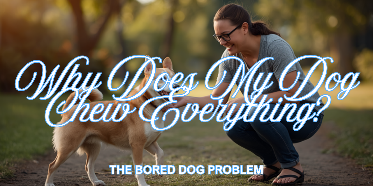 Walkys Dog Training Academy blog: Why Does My Dog Chew Everything? The Bored Dog Problem