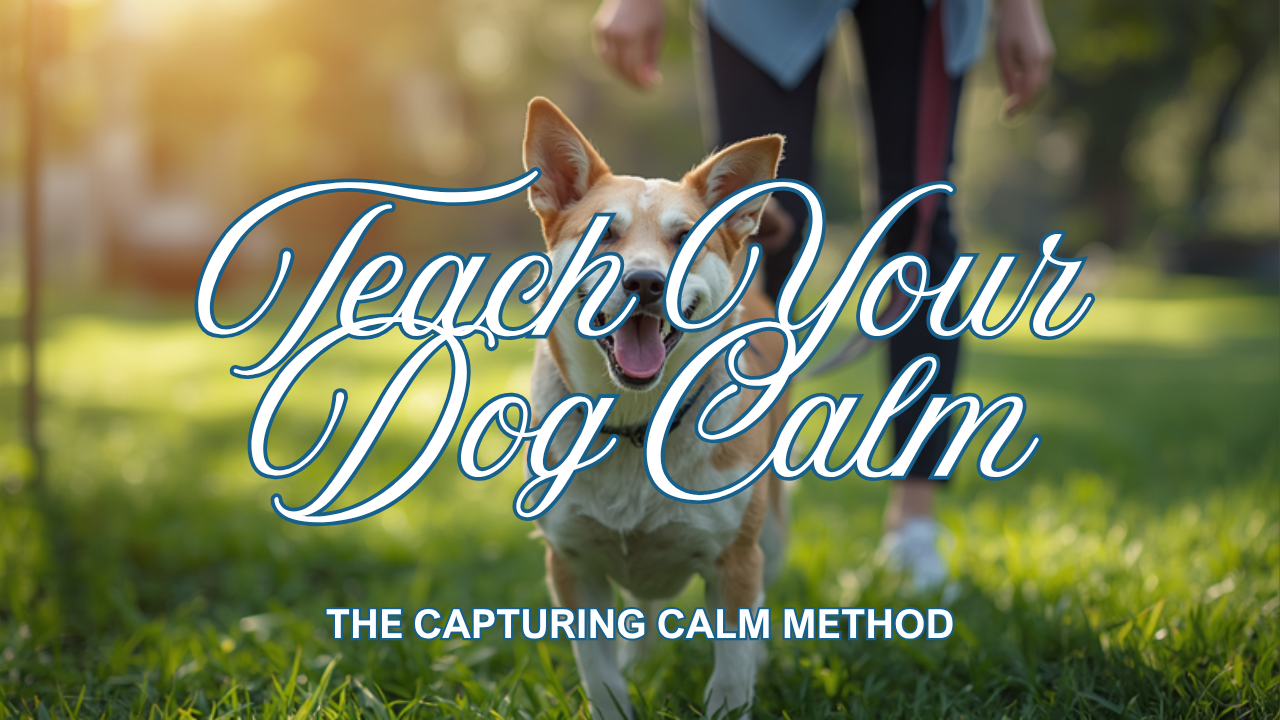 Walkys Dog Training Academy blog: How to Teach Your Dog to Be Calm: The Capturing Calm Method