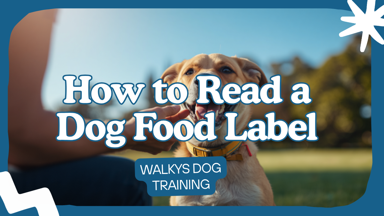 Walkys Dog Training Academy blog: How to Read a Dog Food Label Without Getting Tricked