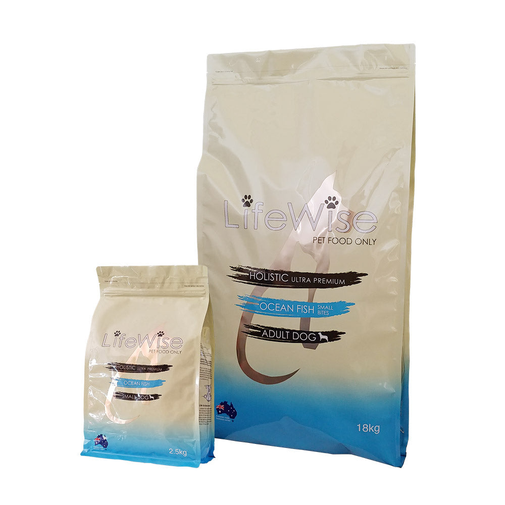 LifeWise Ocean Fish Small Bites with Lamb, Oats, Rice &amp; Vegetables (1)
